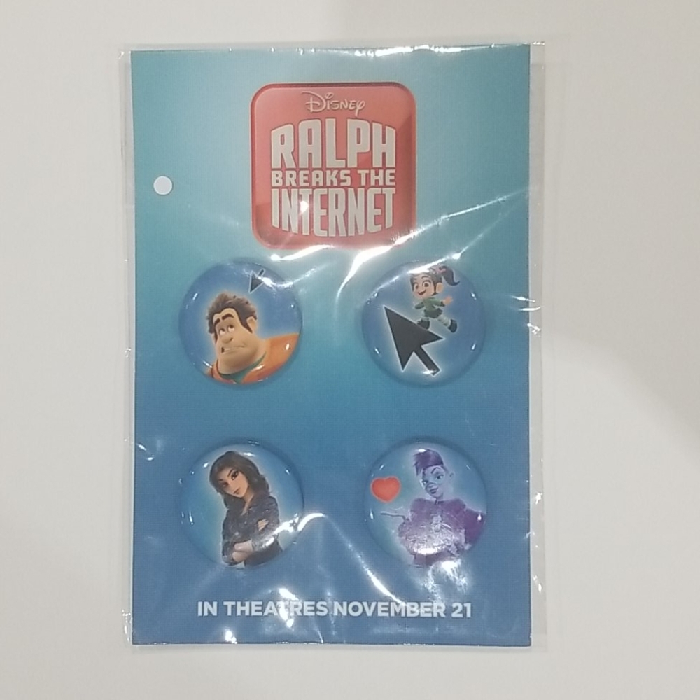 Ralphs Breaks the Internet Collectible Pins